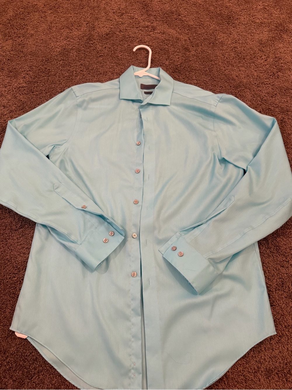 Calvin Klein Light Aqua Dress Shirt